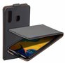 Pearlycase-Lederlook-Flip-Case-hoesje-Zwart-voor-Samsung-Galang-Galaxy-A20