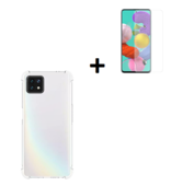 Oppo A73 5G ShockProof Hoesje + Screenprotector