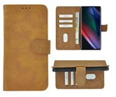 Oppo Find X3 Neo Hoesje Bruin