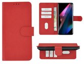 Oppo Find X3 / Oppo Find X3 Pro Hoesje Rood
