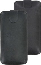 Motorola-Moto-Edge-20-Lite-Hoesje-Insteek-Cover-Echt-Leer-Geribbeld-Zwart
