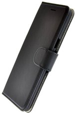 Pearlycase-Echt-Lederen-Handmade-Wallet-Bookcase-hoesje-Zwart-voor-Samsung-Galaxy-S8-Plus